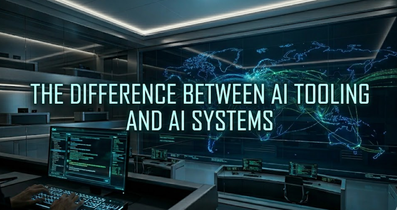 The difference between AI tooling and AI systems
