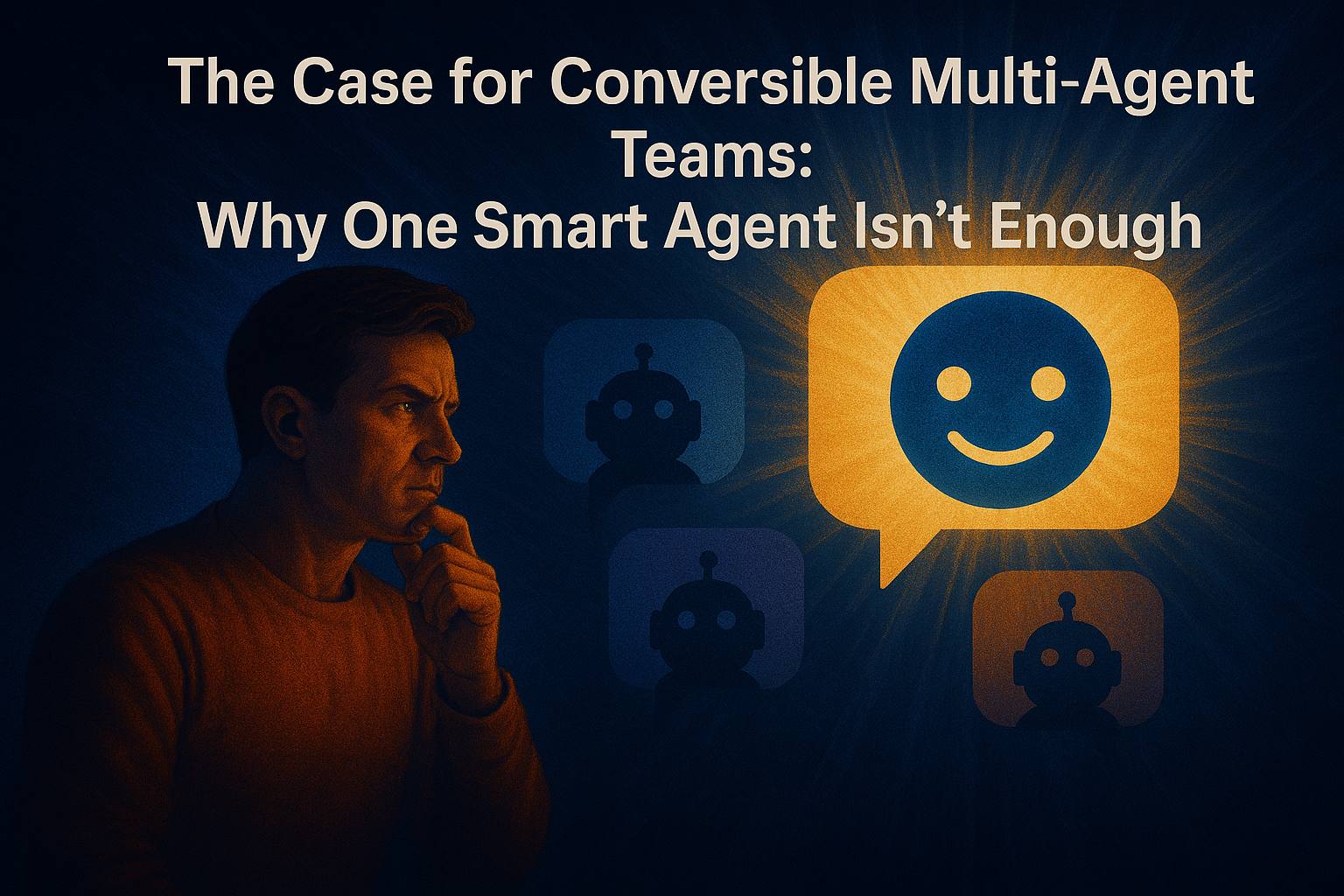 The Case for Conversible Multi-Agent Teams